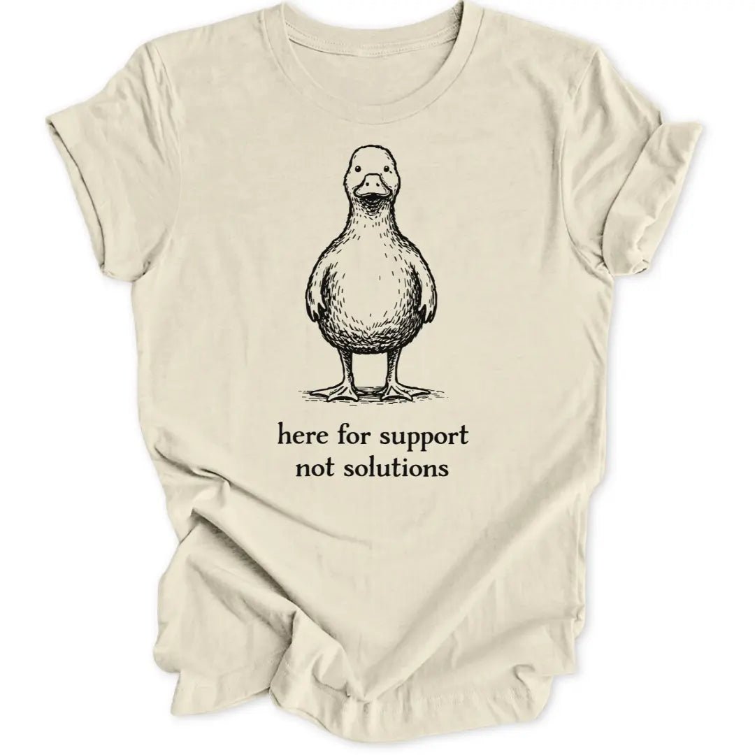 Support Duck Unisex T-Shirt - Wild Spirit