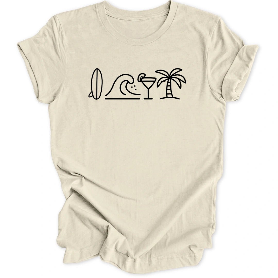 Surfer Life Unisex T-Shirt - Wild Spirit