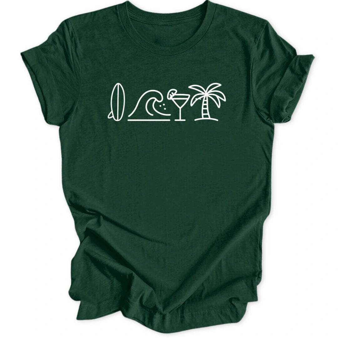 Surfer Life Unisex T-Shirt - Wild Spirit