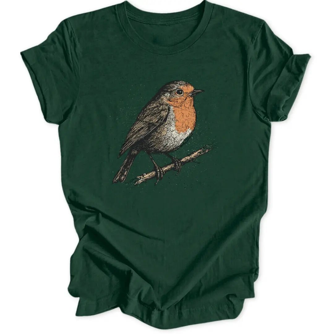 Sweet Robin Unisex T-Shirt - Wild Spirit