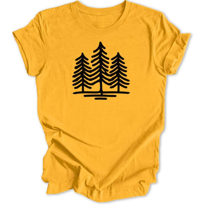 Three Pines Unisex T-Shirt - Wild Spirit