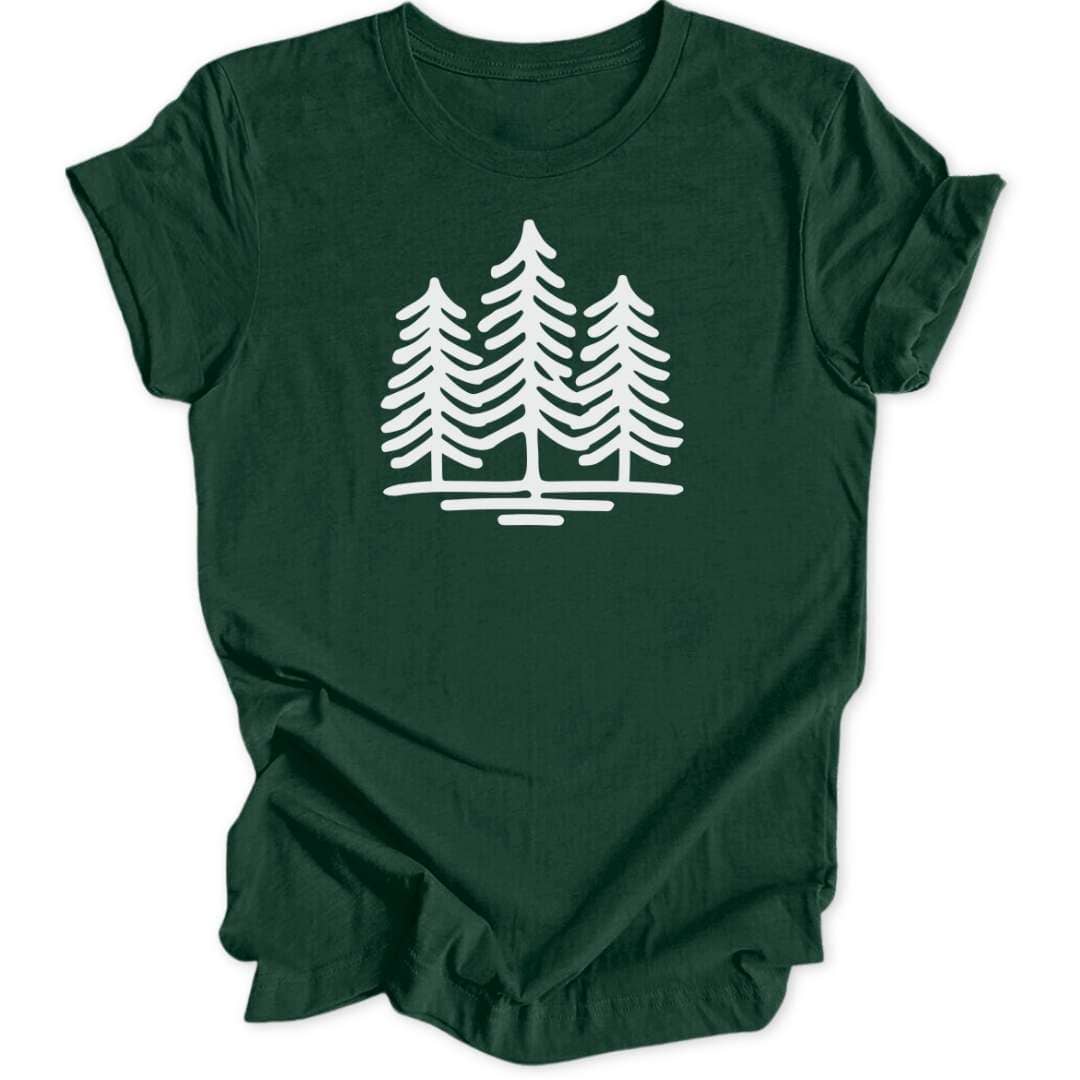 Three Pines Unisex T-Shirt - Wild Spirit
