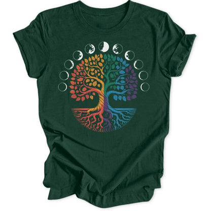 Tree Phases Unisex T-Shirt - Wild Spirit