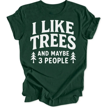Trees 3 People Unisex T-Shirt - Wild Spirit