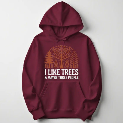 Trees & People Unisex Hoodie - Wild Spirit