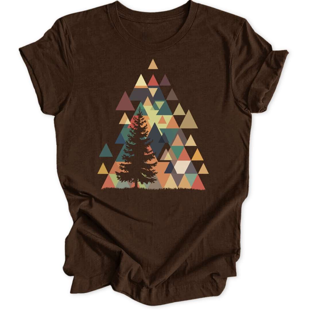 Triangularity Pine T-Shirt T-Shirt Braun / S
