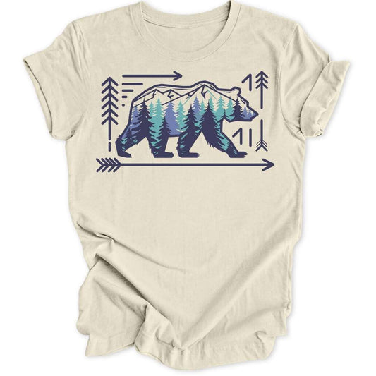 Tribal Grizzly T-Shirt T-Shirt Natur / S