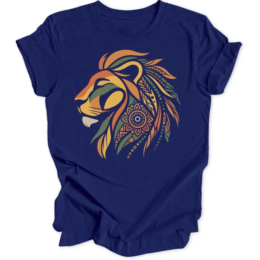Tribal Lion Unisex T-Shirt - Wild Spirit