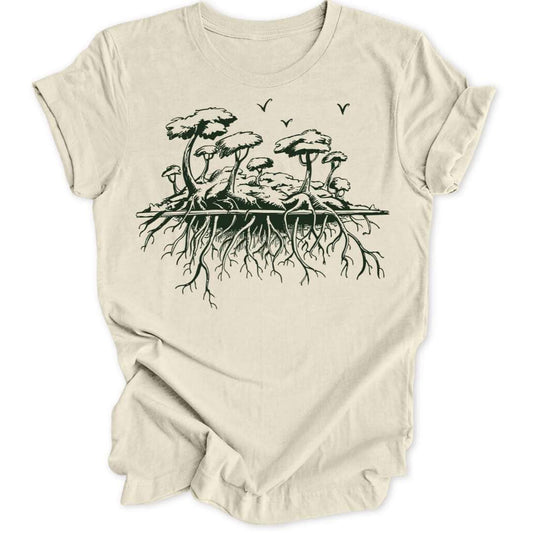 Upside Down T-Shirt T-Shirt Natur / S