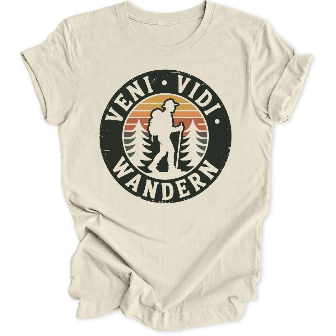 Veni Vidi Wandern Unisex T-Shirt - Wild Spirit