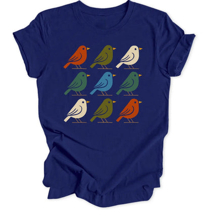 Vintage Birds Unisex T-Shirt - Wild Spirit
