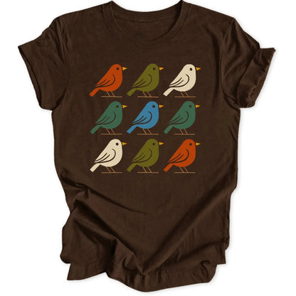 Vintage Birds Unisex T-Shirt - Wild Spirit