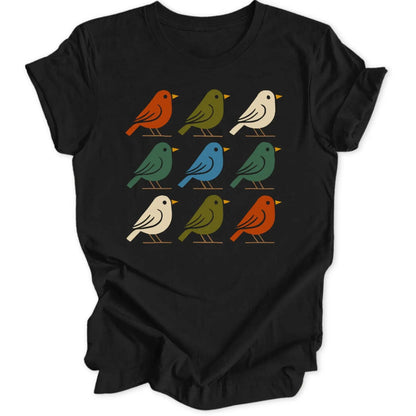 Vintage Birds Unisex T-Shirt - Wild Spirit
