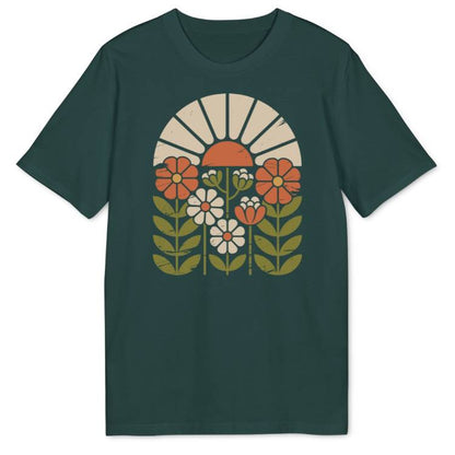 Vintage Blumen Bio T-Shirt - Wild Spirit