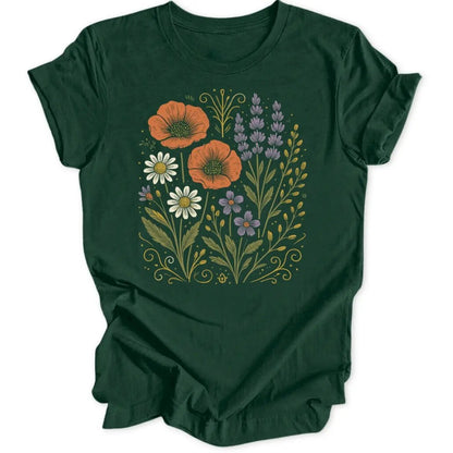 Vintage Wildflower Unisex T-Shirt - Wild Spirit