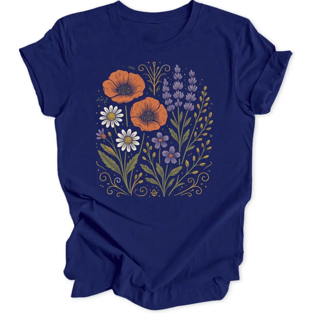 Vintage Wildflower Unisex T-Shirt - Wild Spirit