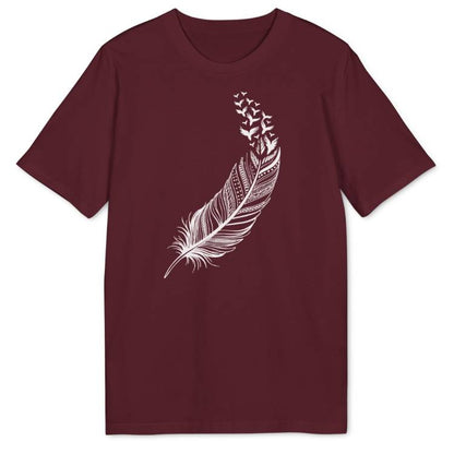 Vogelfeder Bio T-Shirt - Wild Spirit