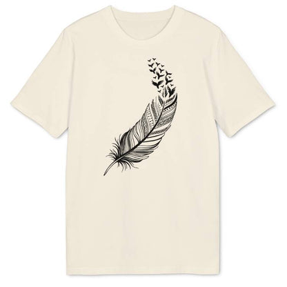 Vogelfeder Bio T-Shirt - Wild Spirit