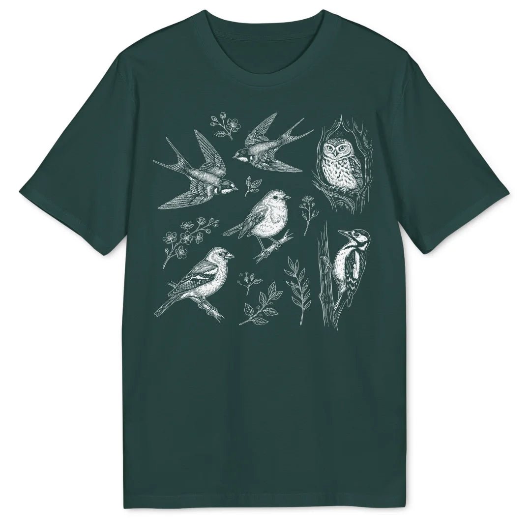 Vogelflora Bio T-Shirt - Wild Spirit