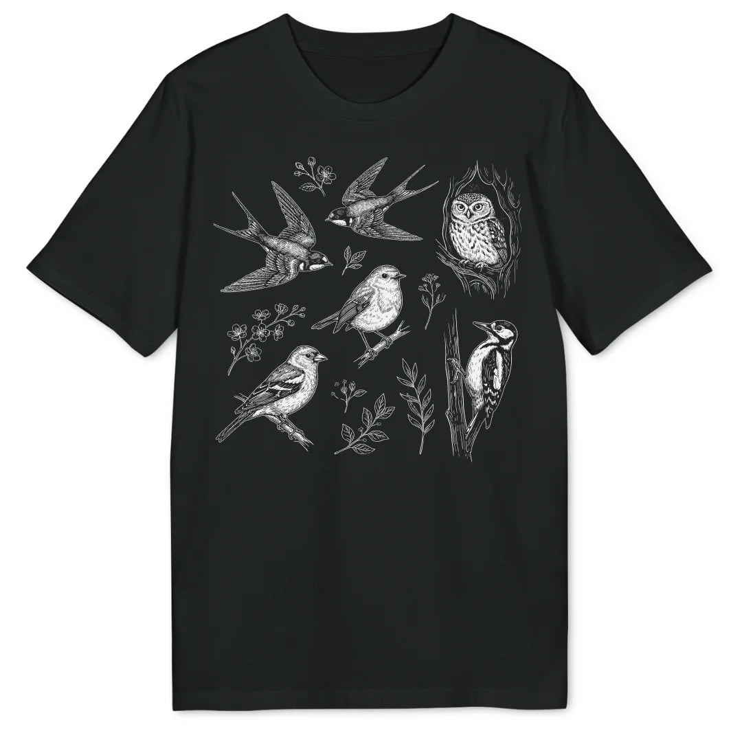 Vogelflora Bio T-Shirt - Wild Spirit