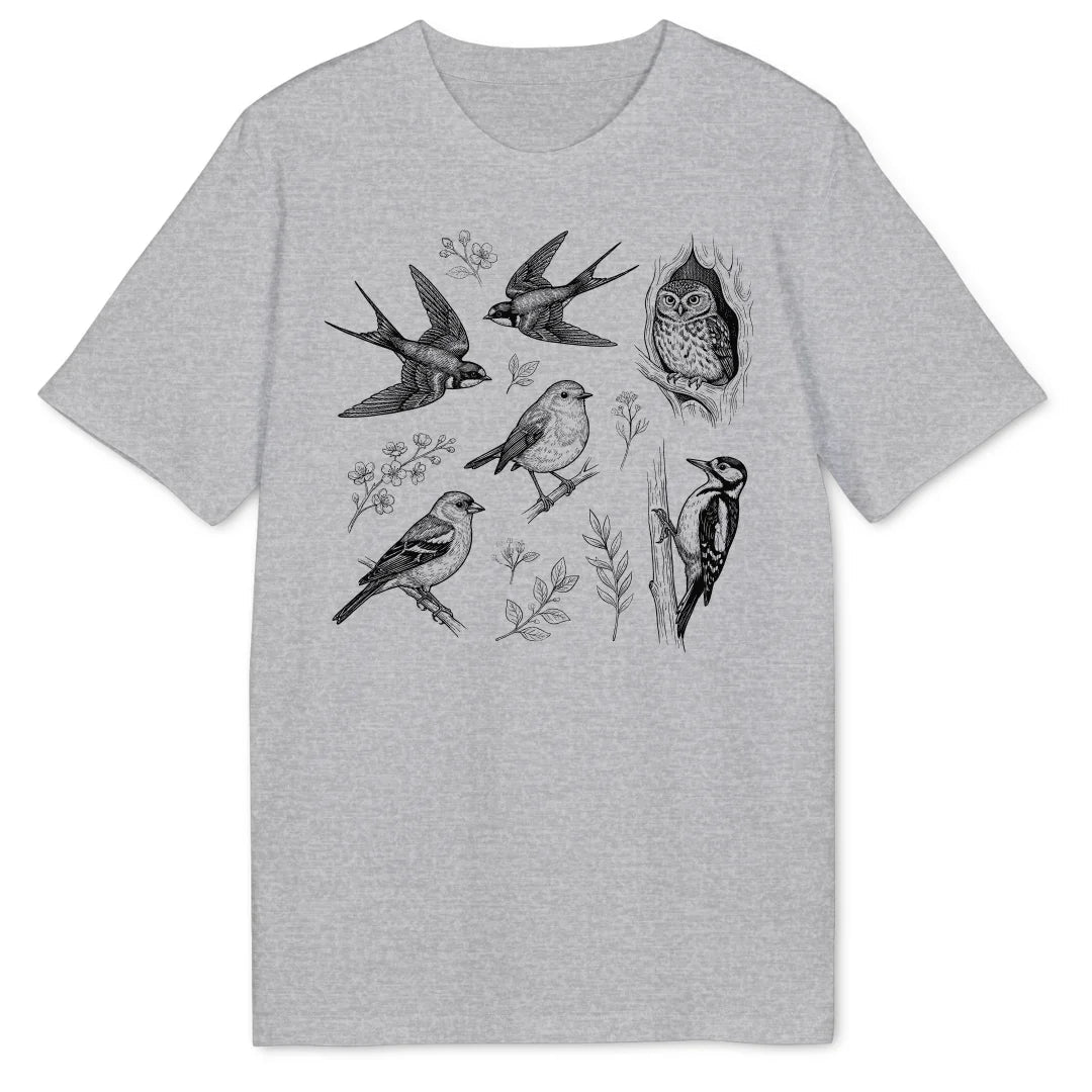 Vogelflora Bio T-Shirt - Wild Spirit