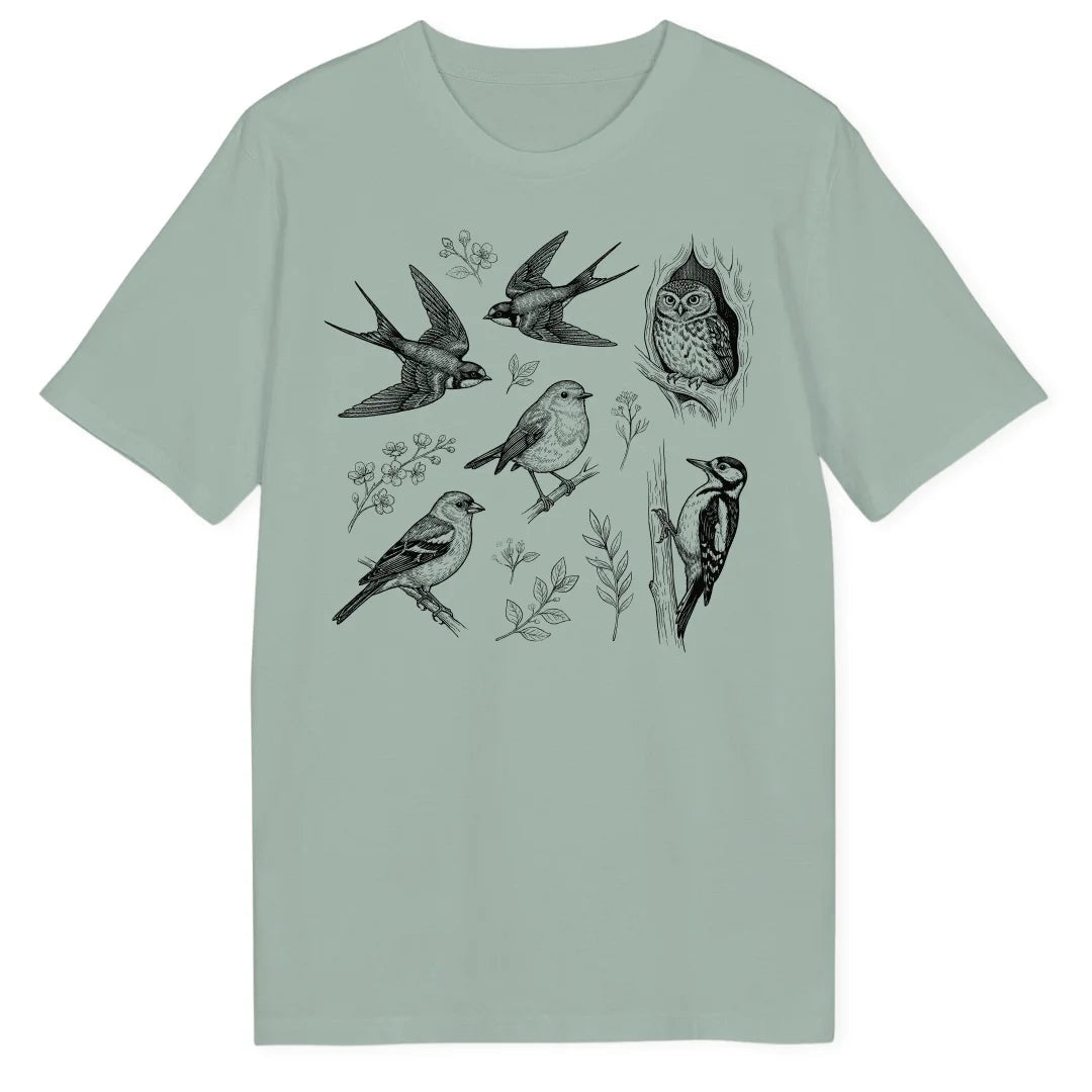 Vogelflora Bio T-Shirt - Wild Spirit