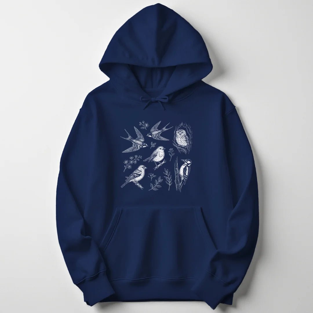 Vogelflora Unisex Hoodie - Wild Spirit