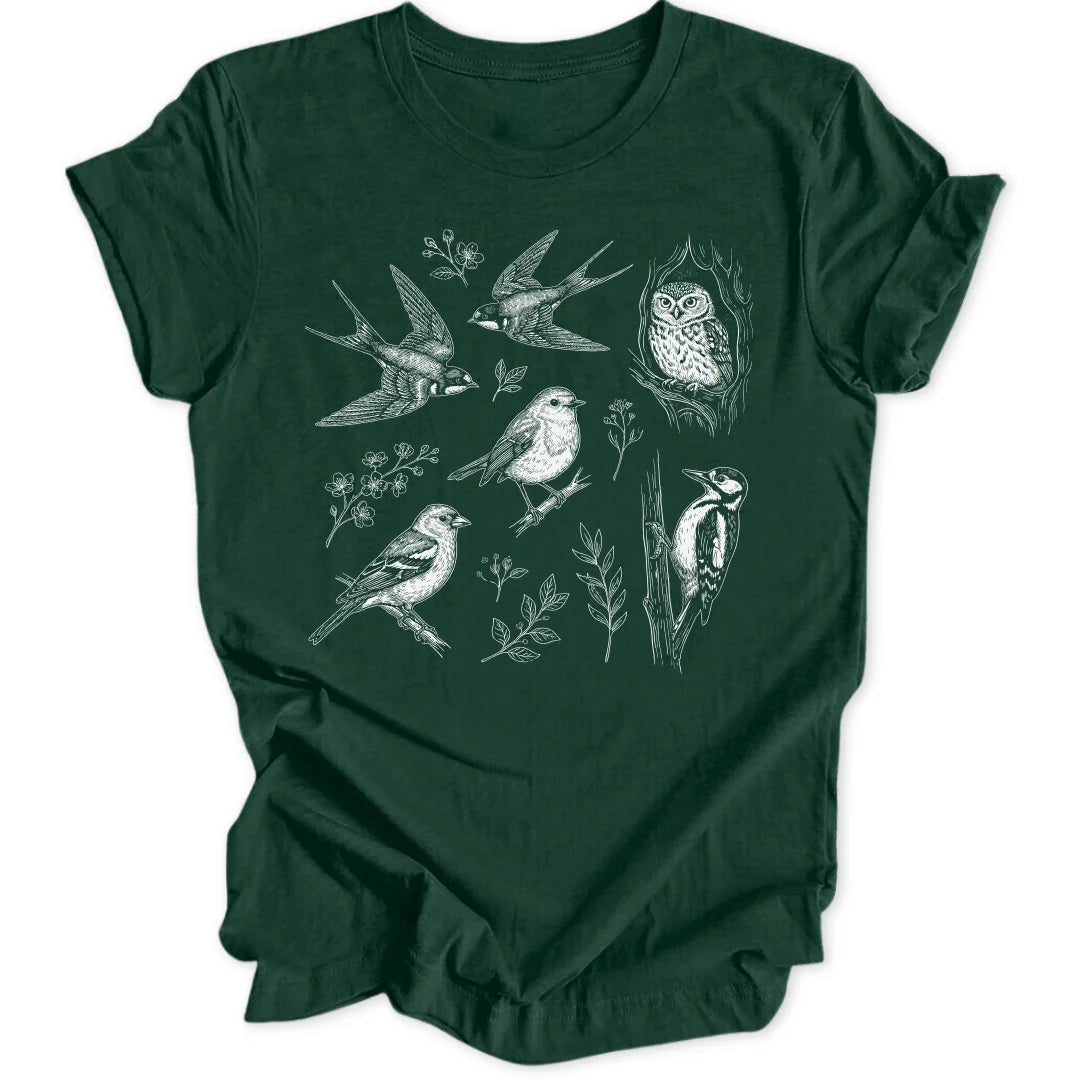 Vogelflora Unisex T-Shirt - Wild Spirit