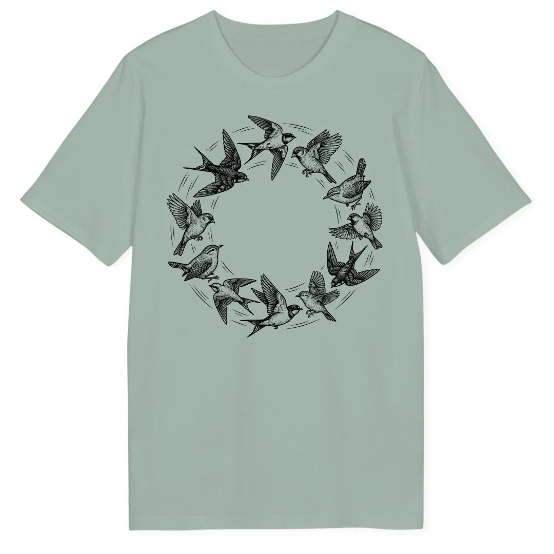 Vogelkreis Bio T-Shirt - Wild Spirit