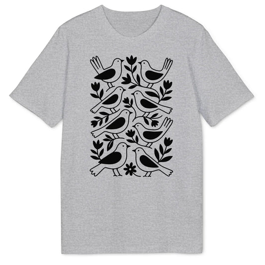 Vogeltapete Bio T-Shirt - Wild Spirit