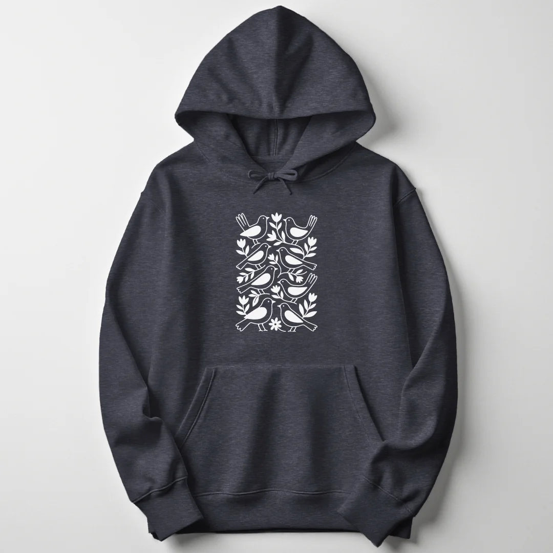 Vogeltapete Unisex Hoodie - Wild Spirit
