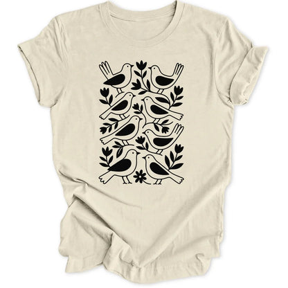 Vogeltapete Unisex T-Shirt - Wild Spirit