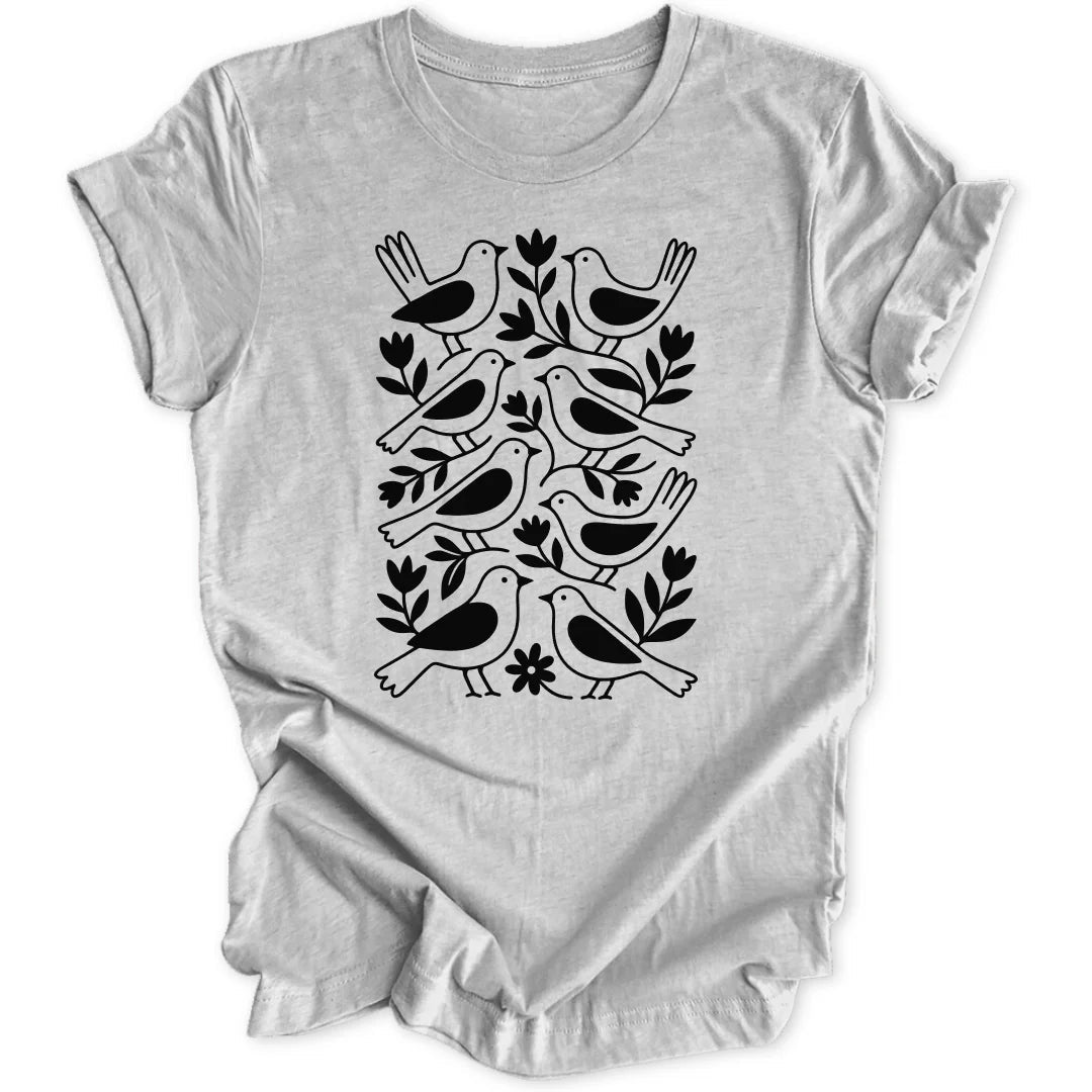 Vogeltapete Unisex T-Shirt - Wild Spirit