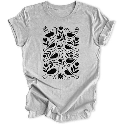 Vogeltapete Unisex T-Shirt - Wild Spirit