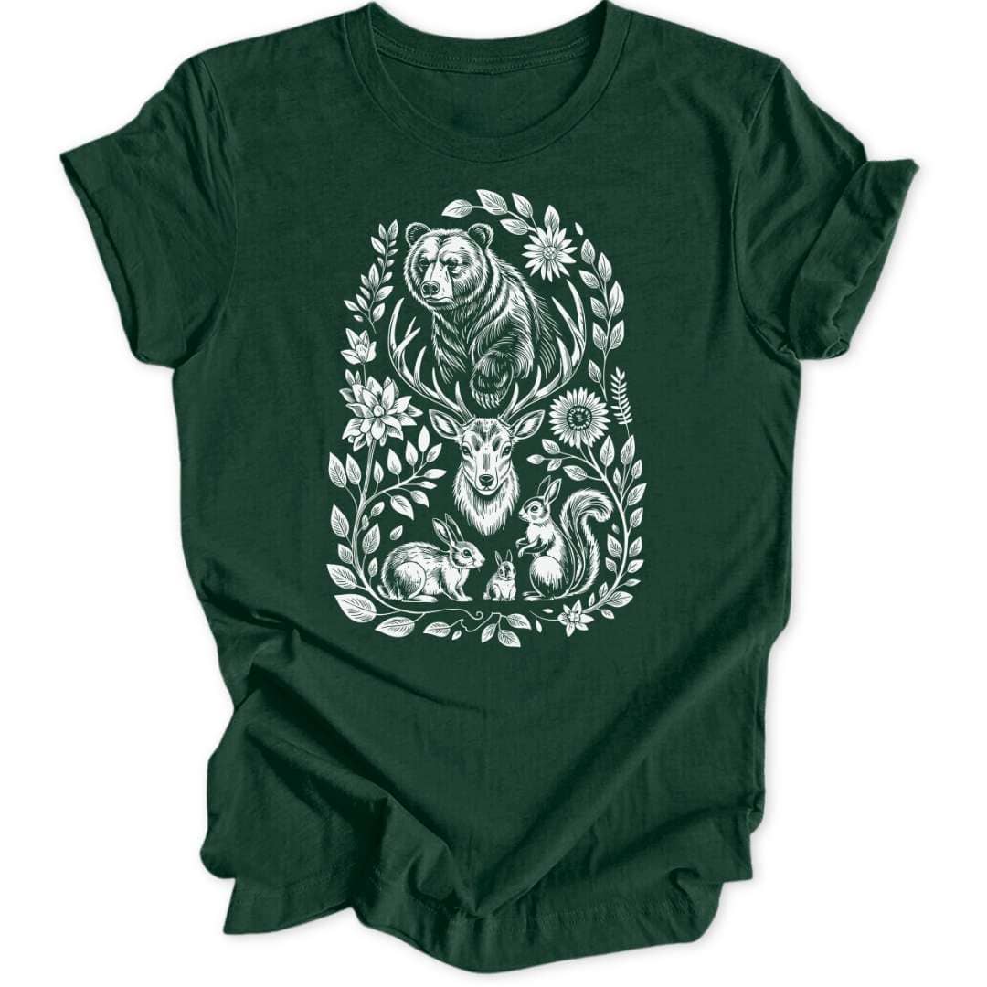 Wächter des Waldes Unisex T-Shirt - Wild Spirit