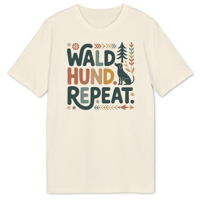 Wald Hund Repeat Bio T-Shirt - Wild Spirit