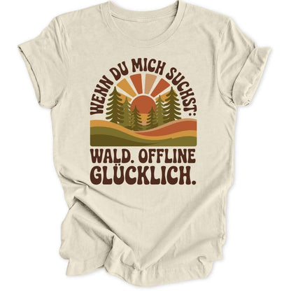 Wald Offline Glücklich Unisex T-Shirt - Wild Spirit