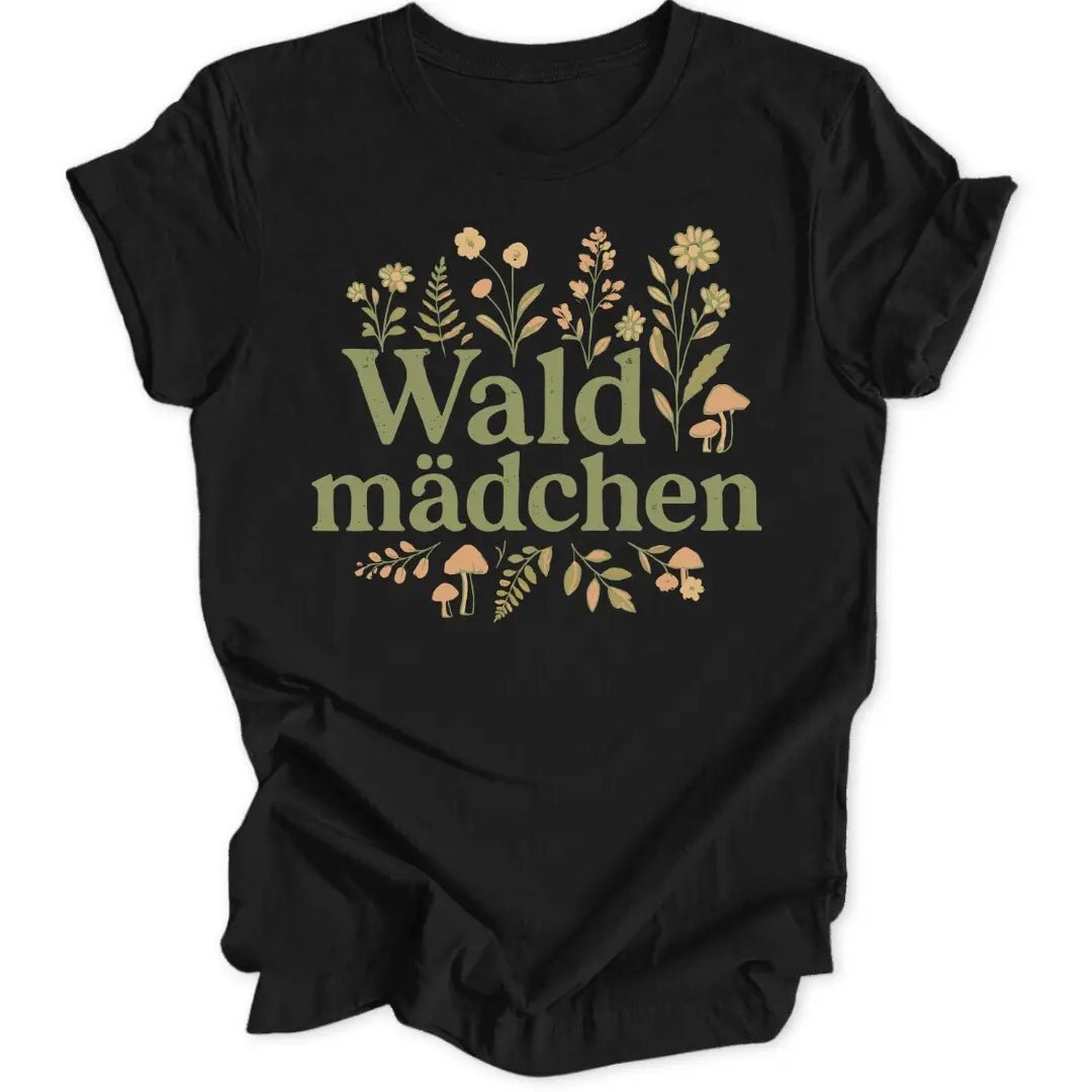 Waldmädchen Blumig Unisex T-Shirt - Wild Spirit