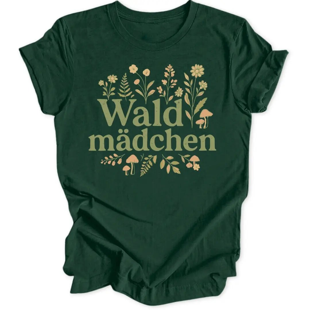 Waldmädchen Blumig Unisex T-Shirt - Wild Spirit