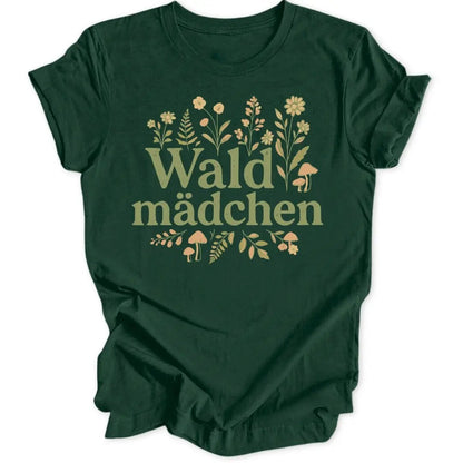 Waldmädchen Blumig Unisex T-Shirt - Wild Spirit