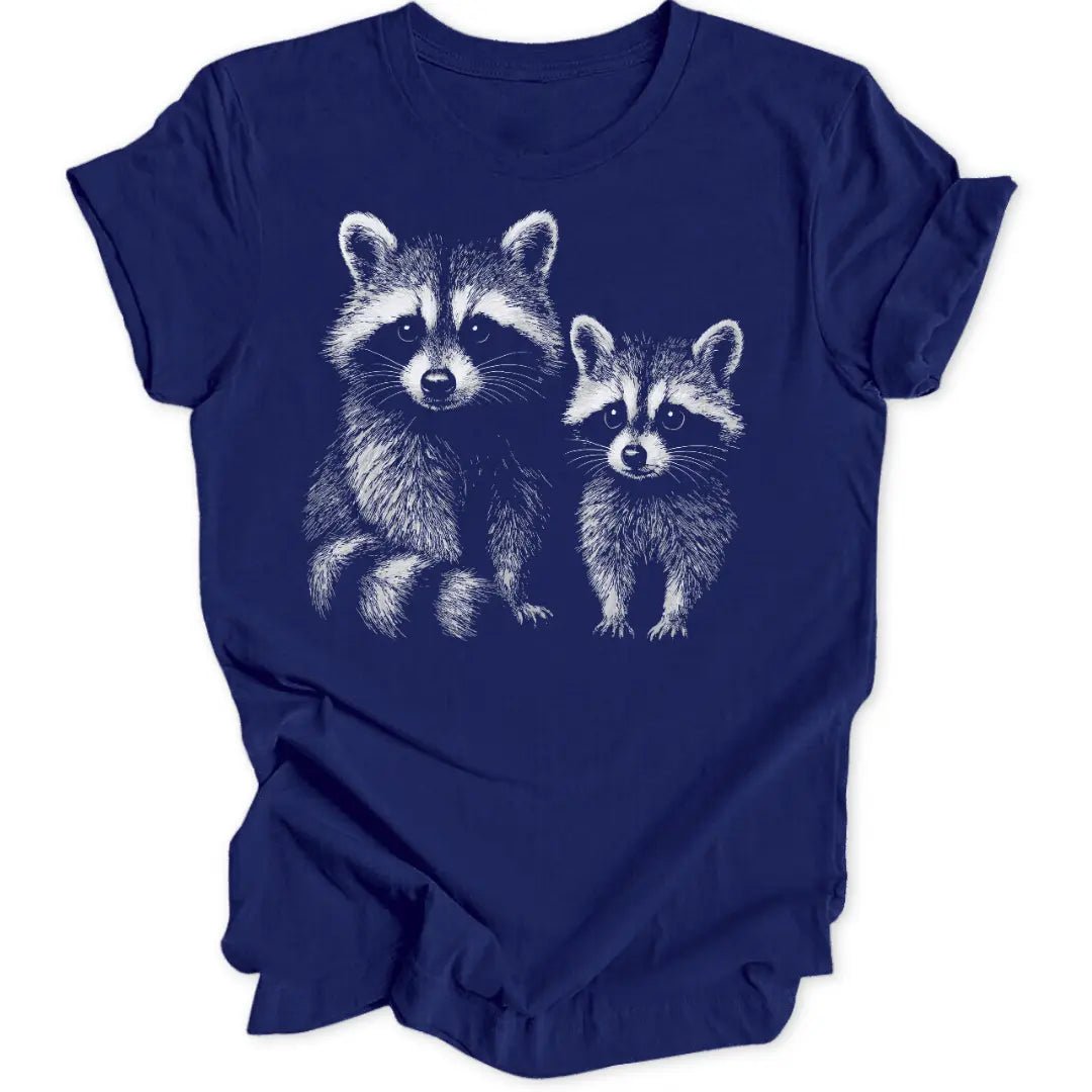 Waschbär Brüder Unisex T-Shirt - Wild Spirit