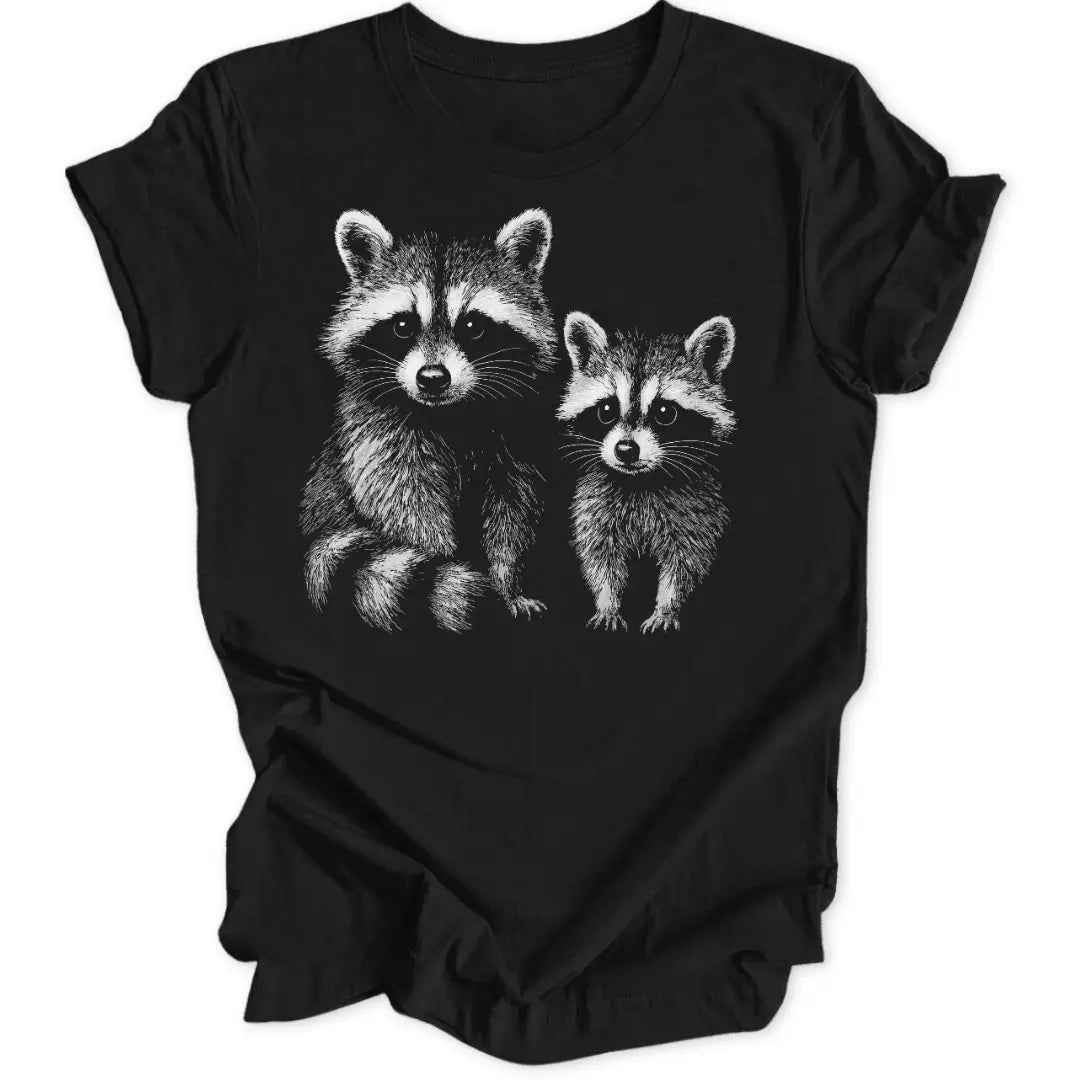 Waschbär Brüder Unisex T-Shirt - Wild Spirit