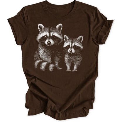 Waschbär Brüder Unisex T-Shirt - Wild Spirit