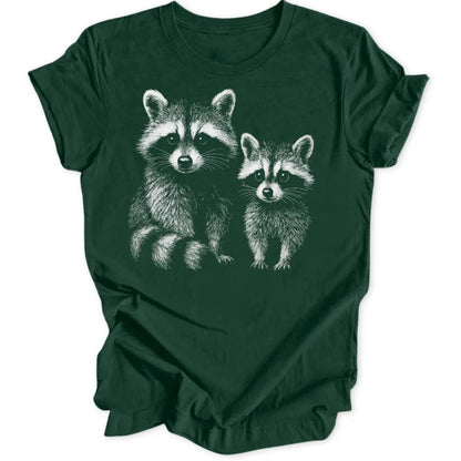 Waschbär Brüder Unisex T-Shirt - Wild Spirit