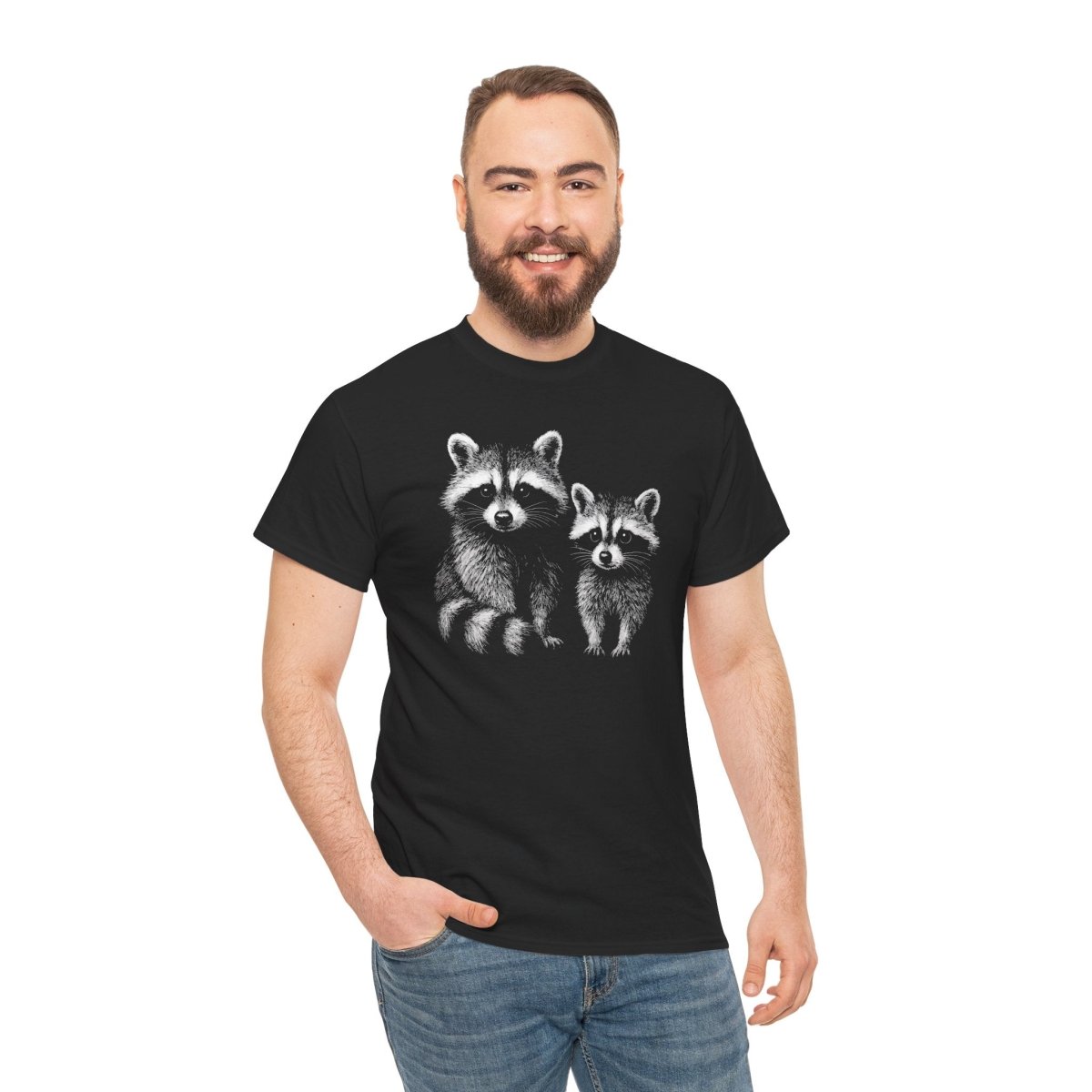 Waschbär Brüder Unisex T-Shirt - Wild Spirit