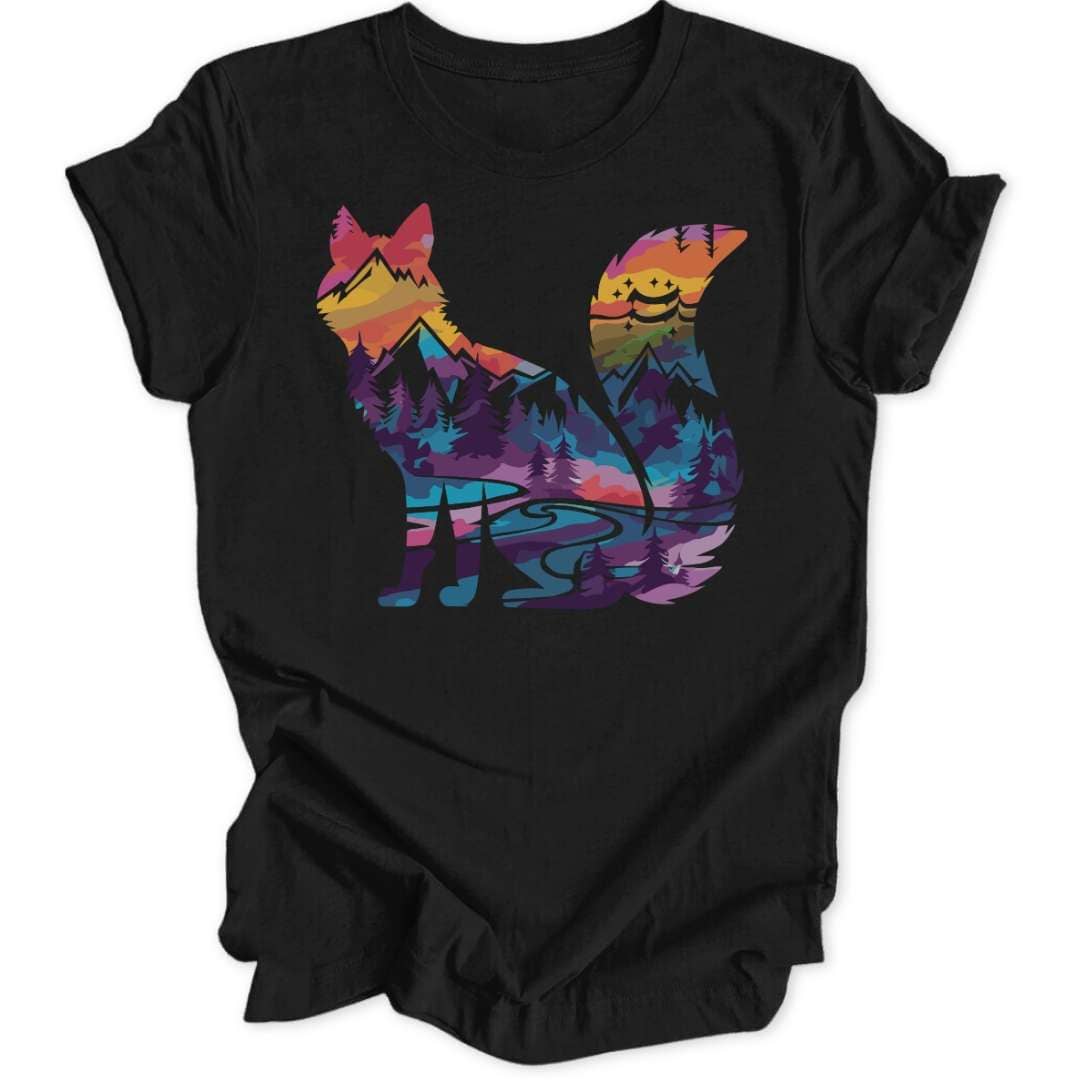 Watercolor Fox Unisex T-Shirt - Wild Spirit