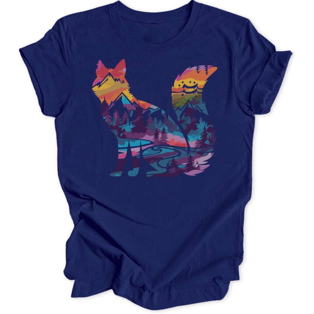 Watercolor Fox Unisex T-Shirt - Wild Spirit
