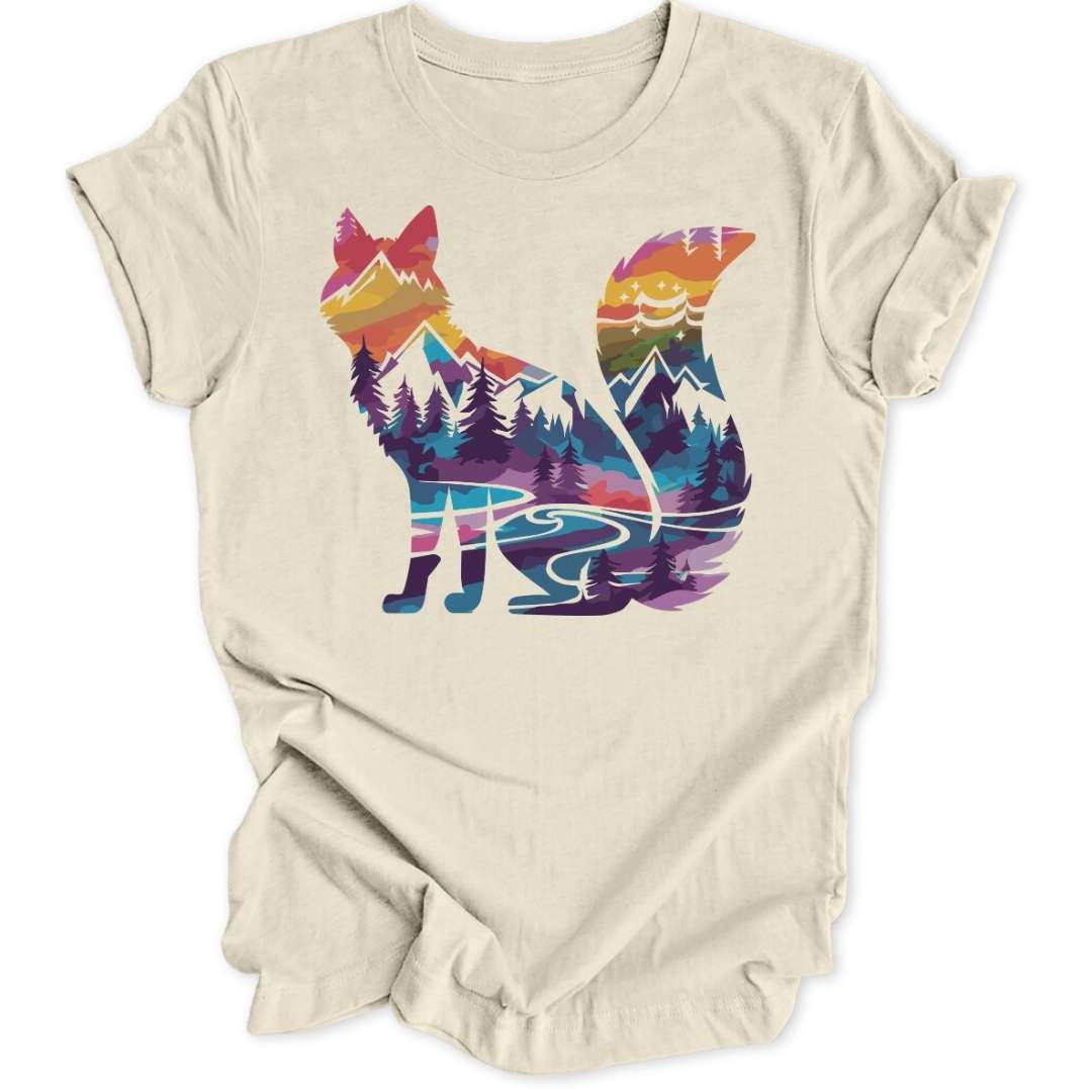 Watercolor Fox Unisex T-Shirt - Wild Spirit