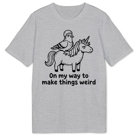 Weird Pigeon Unicorn Bio T-Shirt - Wild Spirit