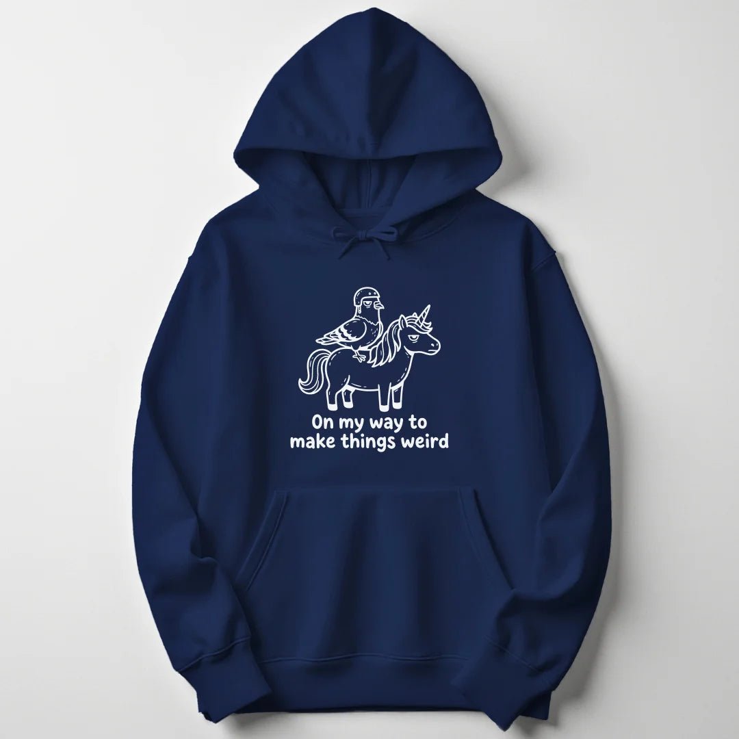 Weird Pigeon Unicorn Unisex Hoodie - Wild Spirit